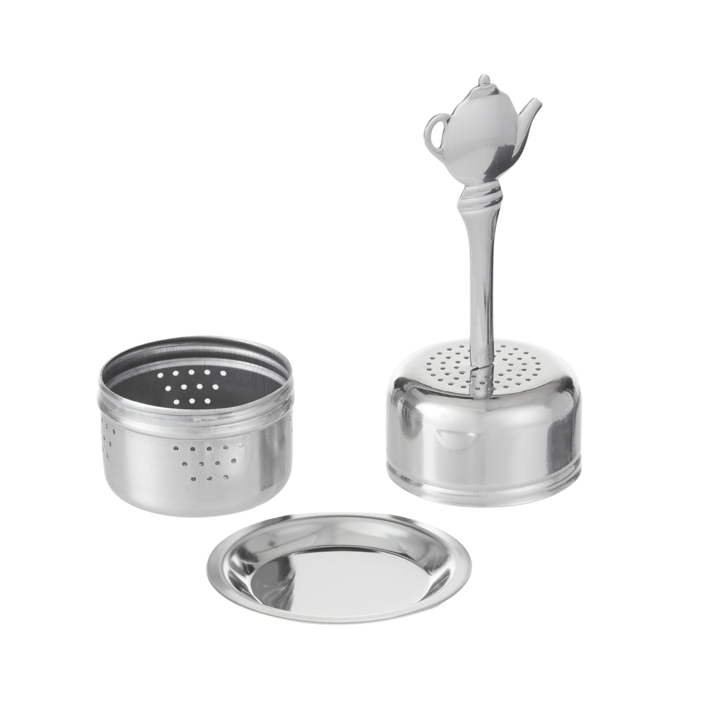 Leaf and Bean Tea Infuser Ball with Handle